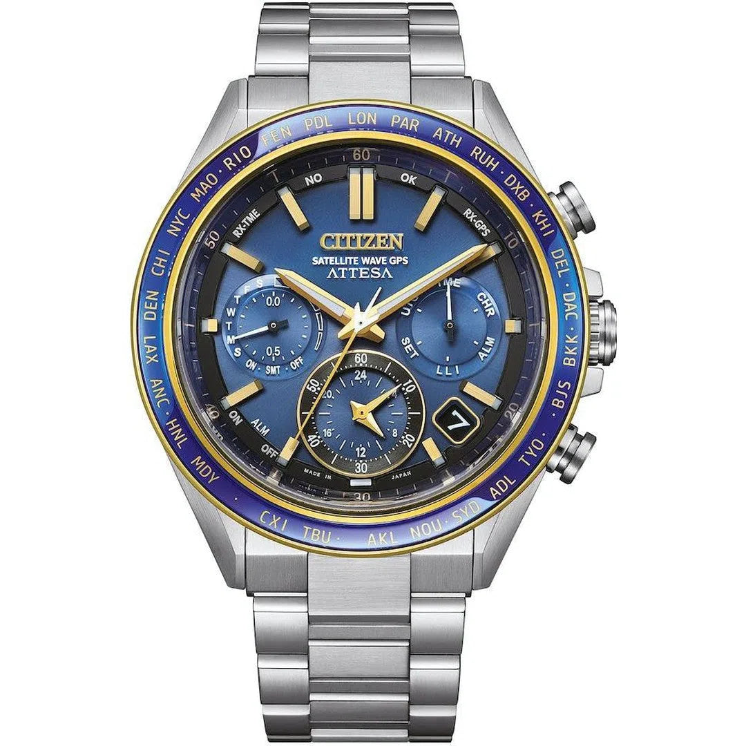 Citizen Satellite Wave GPS Attessa Eco-Drive Limited Edition - CC4054-68L-chronolounge