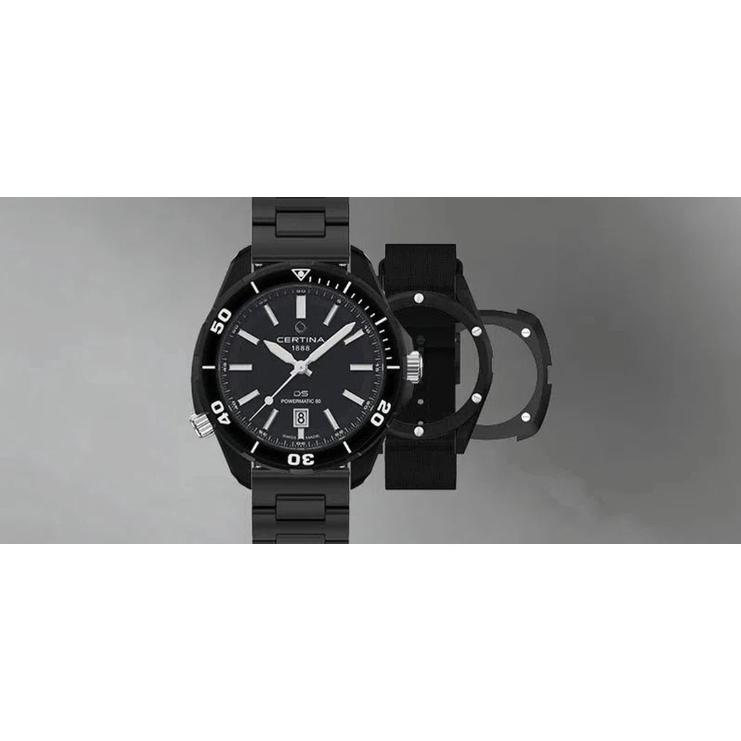 Certina DS+Automatic Black Edition - C041.407.39.051.00-chronolounge