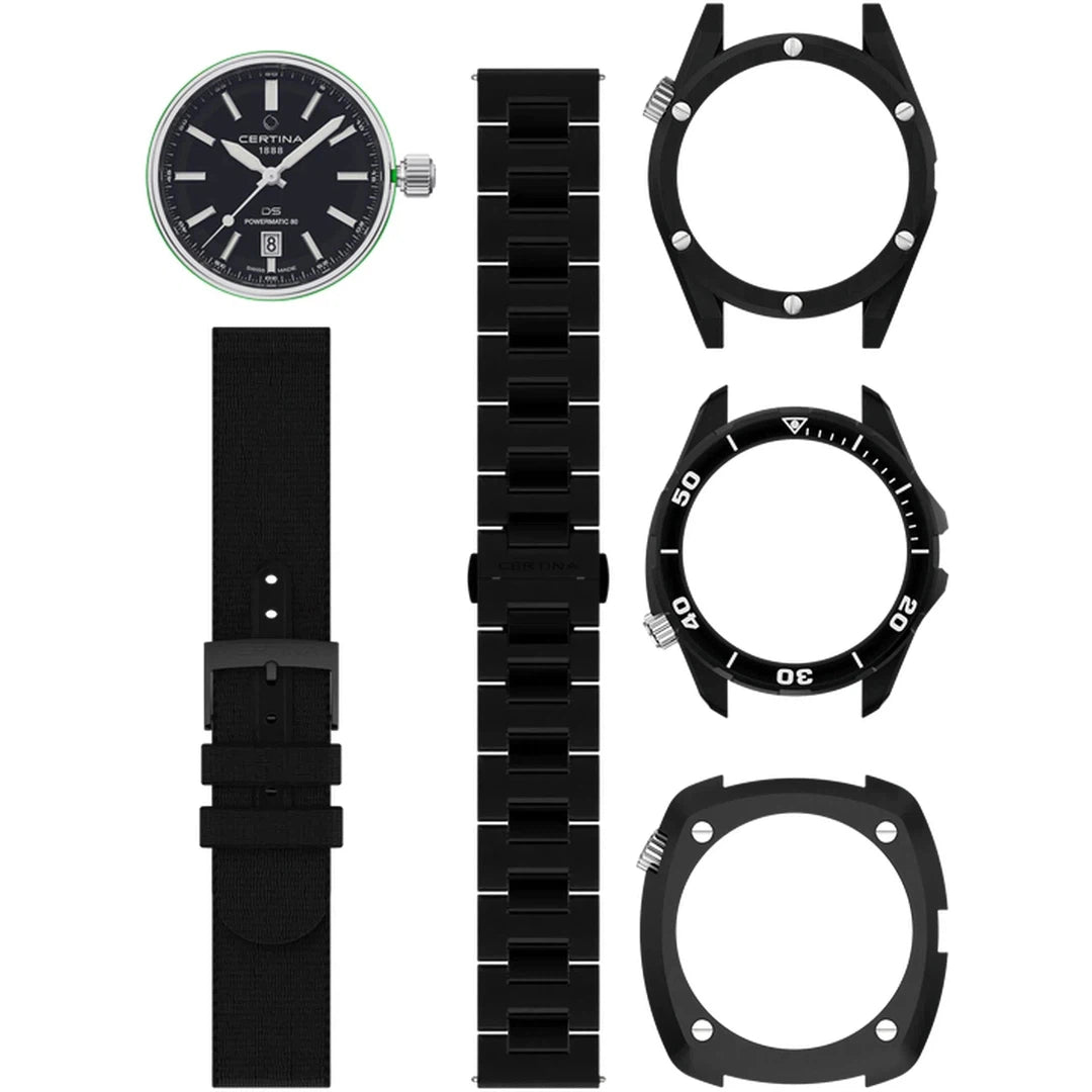 Certina DS+Automatic Black Edition - C041.407.39.051.00-chronolounge