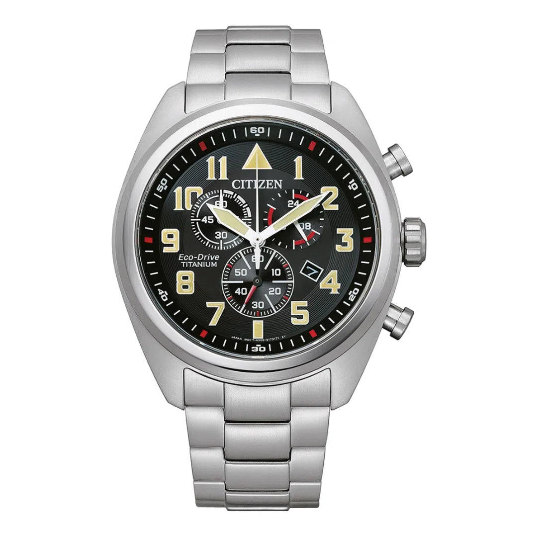 Citizen Super Titanium Chrono Eco-Drive - AT2480-81E-chronolounge