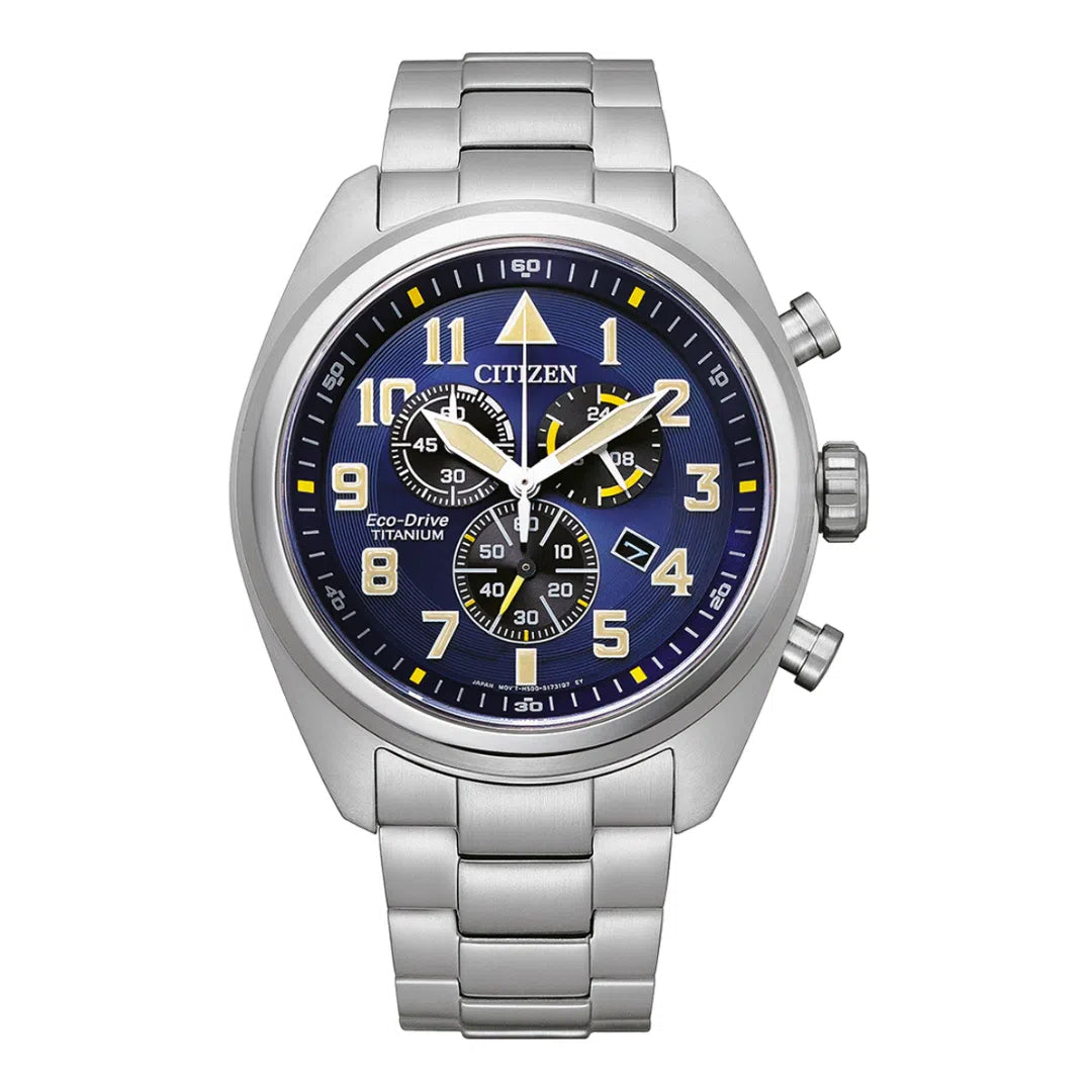 Citizen Super Titanium Chrono Eco-Drive - AT2480-81L-chronolounge