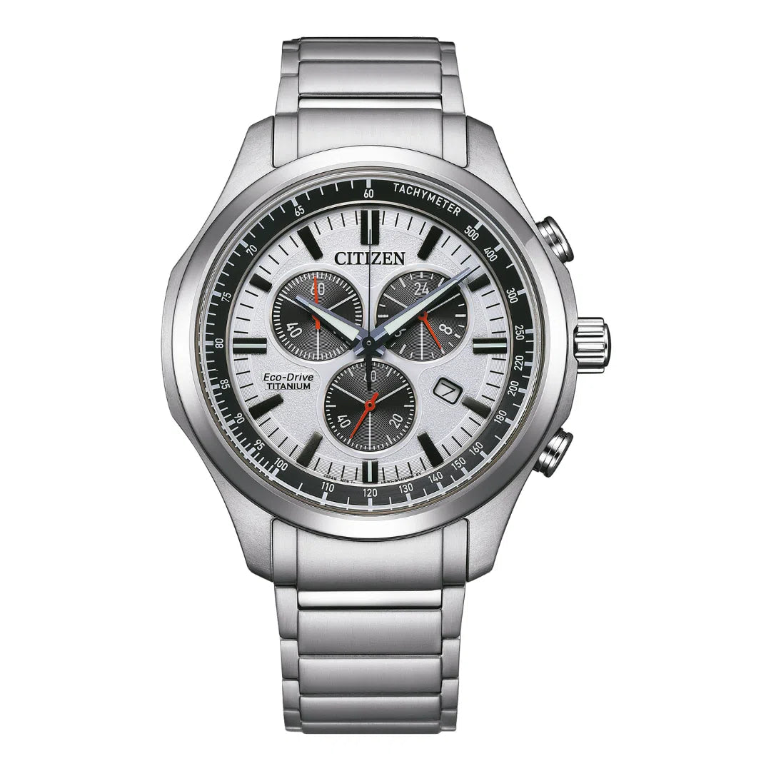 Citizen Super Titanium Sports Chrono Eco-Drive - AT2530-85A-chronolounge