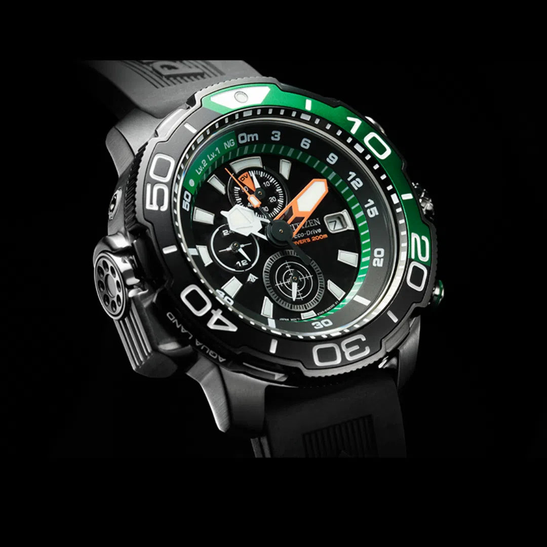 Citizen Promaster Marine Aqualand Diver Eco-Drive - BJ2168-01E-chronolounge