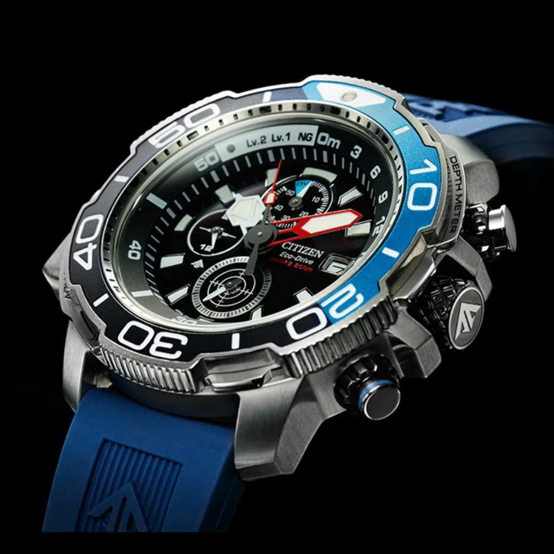 Citizen Promaster Marine Aqualand Diver Eco-Drive - BJ2169-08E-chronolounge