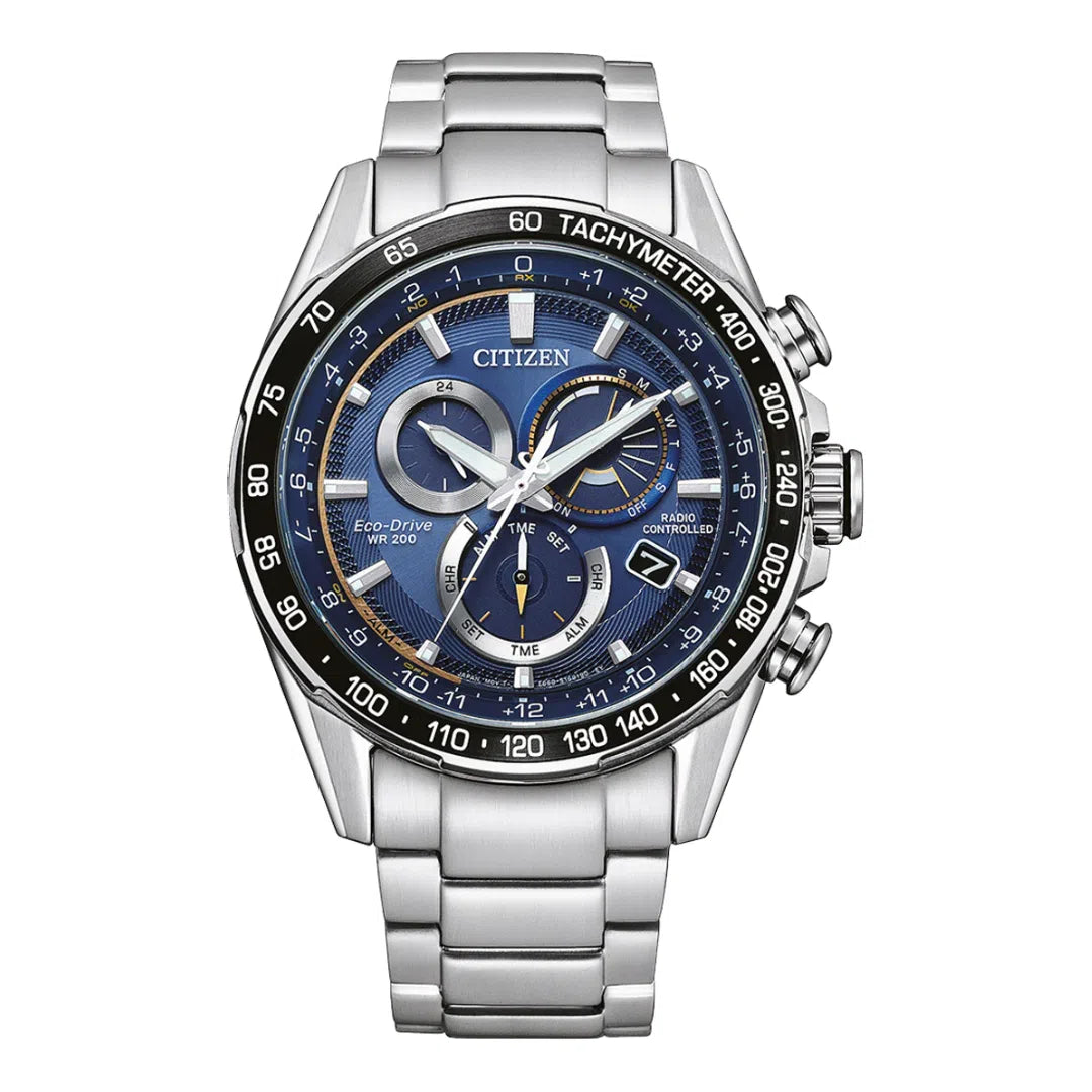 Citizen Chrono PCAT Eco-Drive Radio Controlled - CB5914-89L-chronolounge