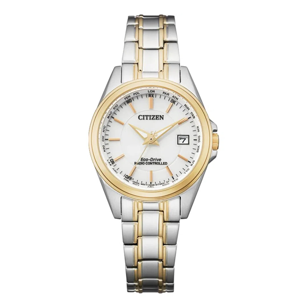 Citizen Elegant Lady Eco-Drive Radio Controlled - EC1186-85A-chronolounge