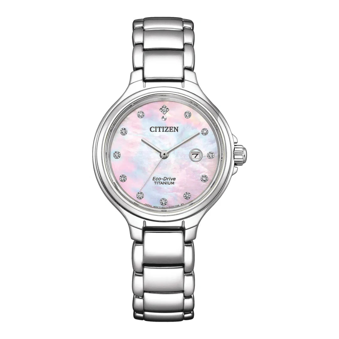 Citizen Elegant Lady Super Titanium Eco-Drive - EW2680-84Y-chronolounge