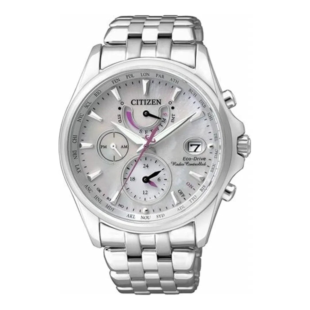 Citizen Elegant Dual Time Eco-Drive Radio Controlled - FC0010-55D-chronolounge