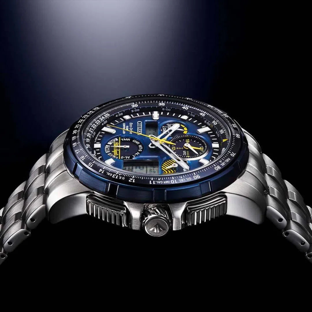 Citizen Promaster Sky Chrono US Navy Blue Angels Eco-Drive - JY8058-50L-chronolounge