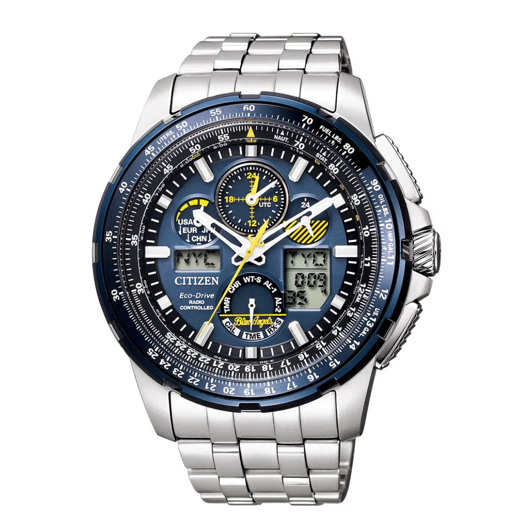 Citizen Promaster Sky Chrono US Navy Blue Angels Eco-Drive - JY8058-50L-chronolounge