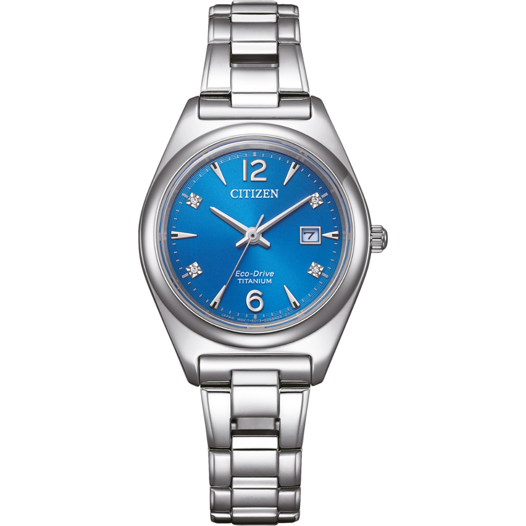 Citizen Elegant Lady Super Titanium Eco-Drive - EW2601-81L-chronolounge