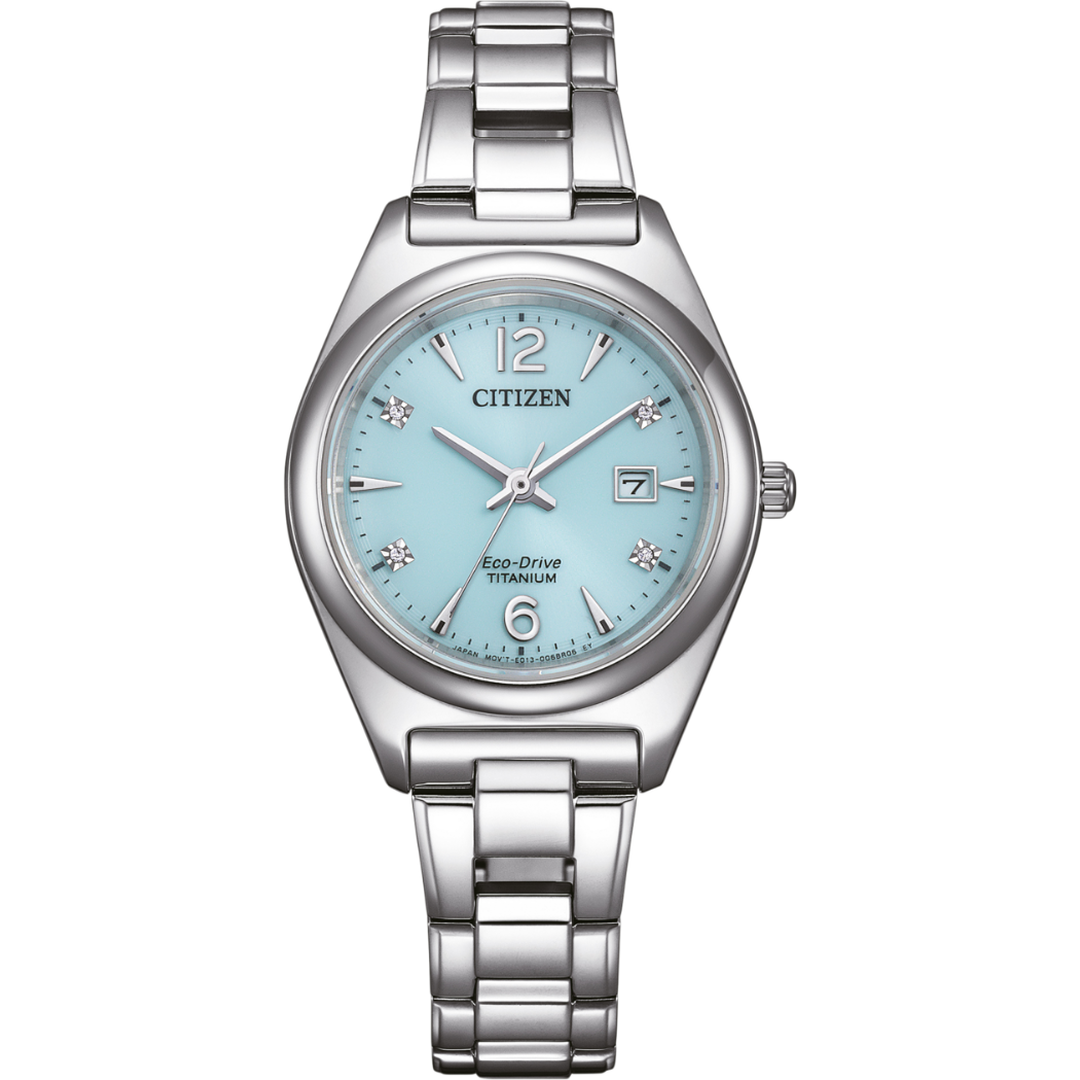 Citizen Elegant Lady Super Titanium Eco-Drive - EW2601-81M-chronolounge