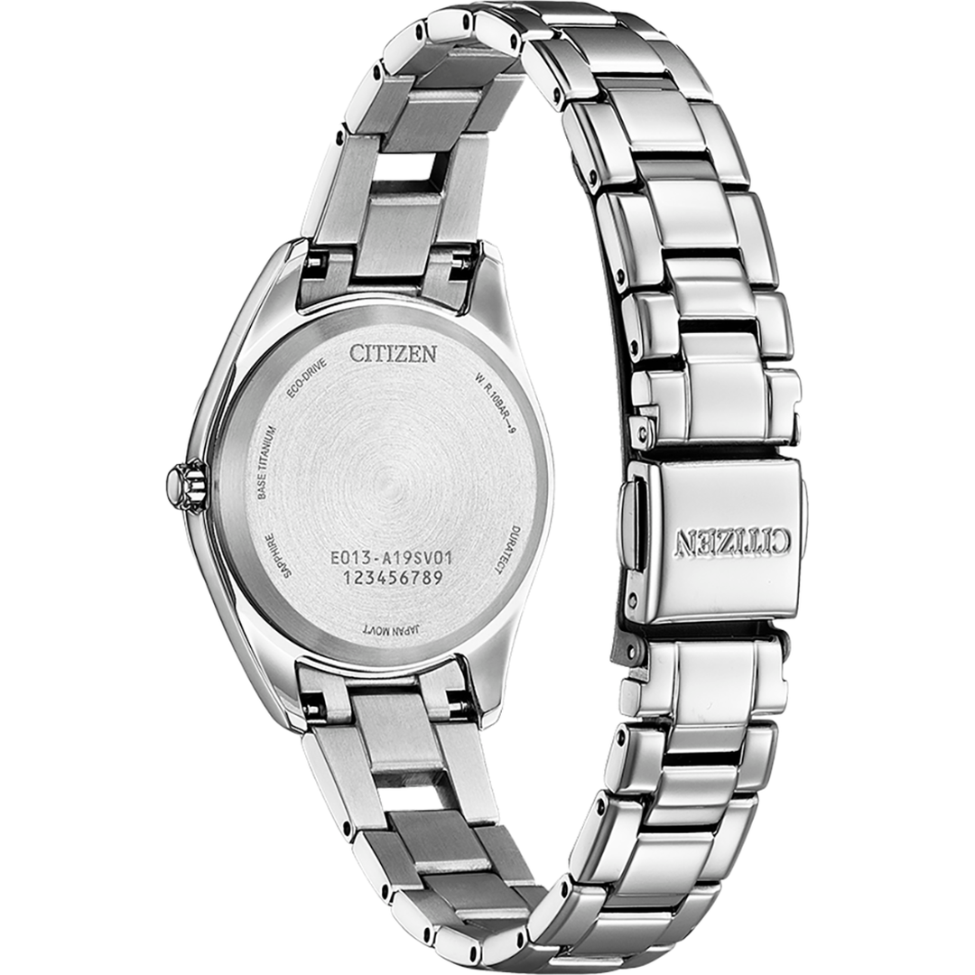 Citizen Elegant Lady Super Titanium Eco-Drive - EW2601-81M-chronolounge