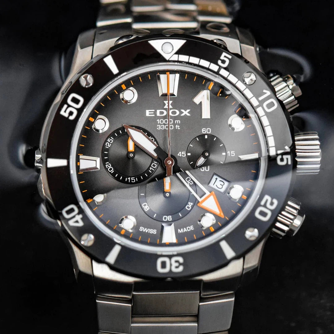 Edox CO-1 Chronograph - 10242 TINM GIDNO-chronolounge