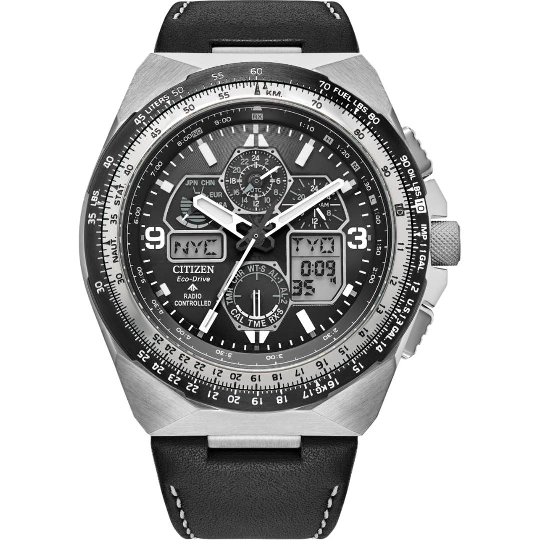 Citizen Promaster Sky Pilot Eco-Drive Radio Controlled - JY8149-05E-chronolounge