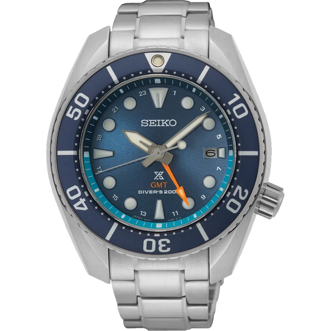 Seiko Prospex SEA Solar GMT Diver's - SFK001J1-chronolounge