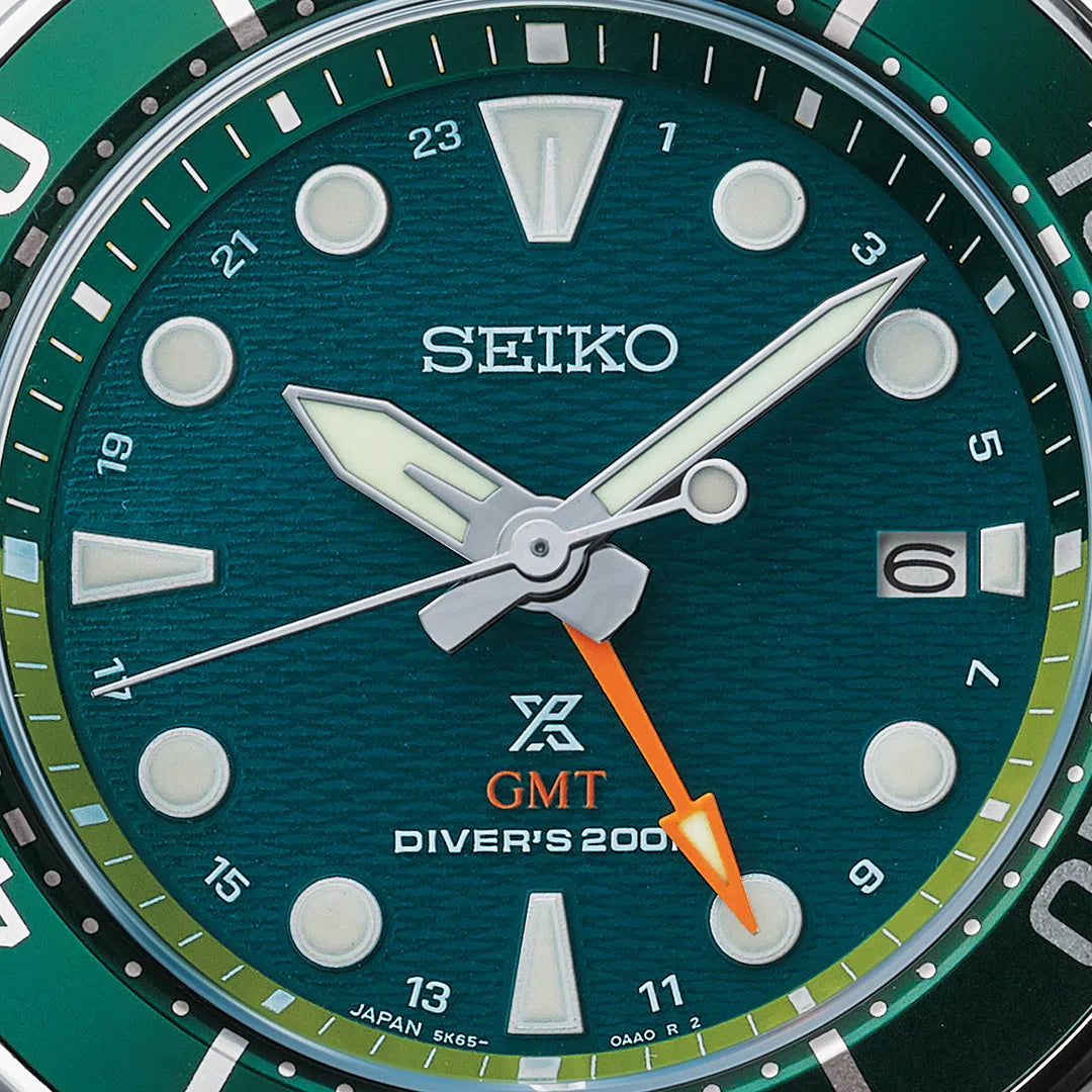 Seiko Prospex SEA Solar GMT Diver's - SFK003J1-chronolounge