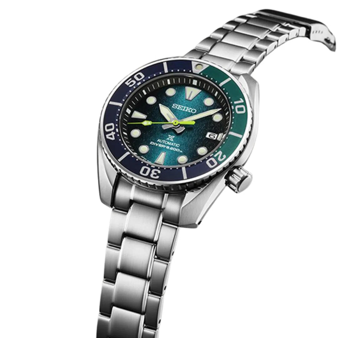 Seiko Prospex SEA Solar GMT Diver's - SFK003J1-chronolounge