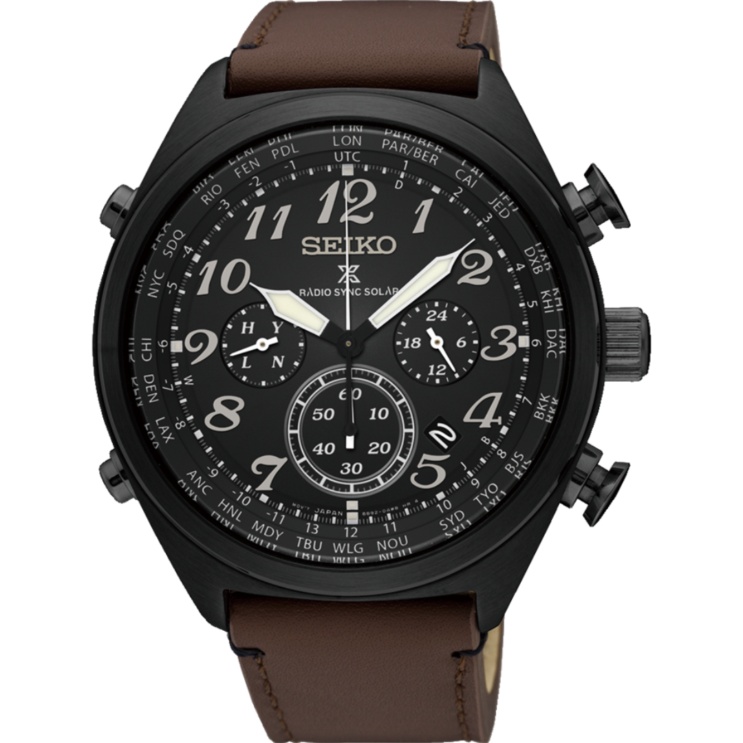 Seiko Prospex Perpetual World Time Chronograph - SSG015P1-chronolounge