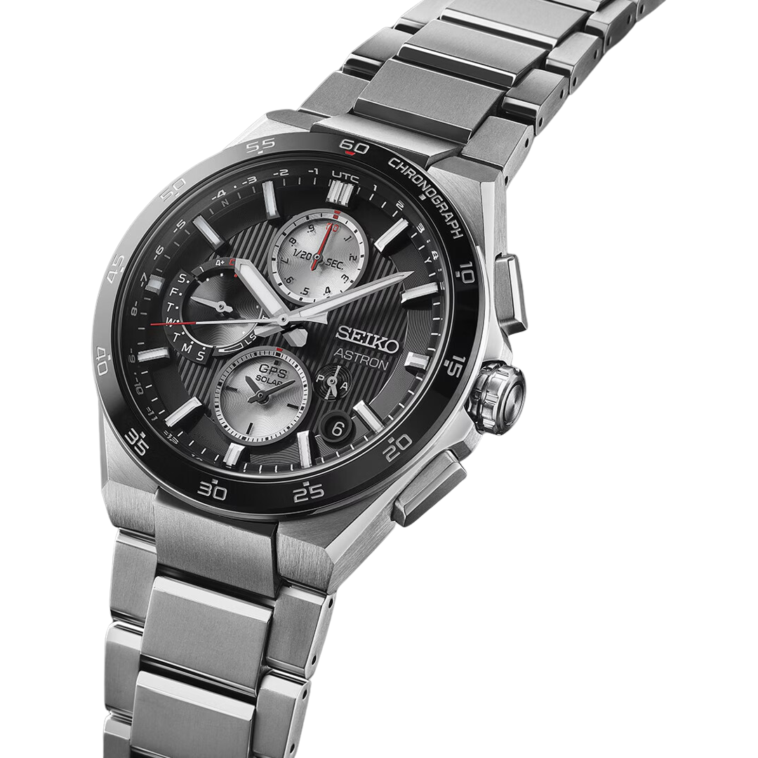 Seiko Astron GPS Solar Dual Time Chronograph - SSH151J1-chronolounge