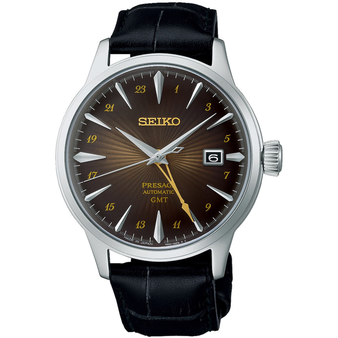 Seiko Presage Automatic Cocktail GMT - SSK039J1-chronolounge