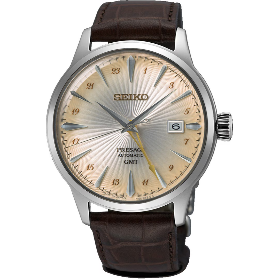 Seiko Presage Automatic Cocktail GMT - SSK041J1-chronolounge