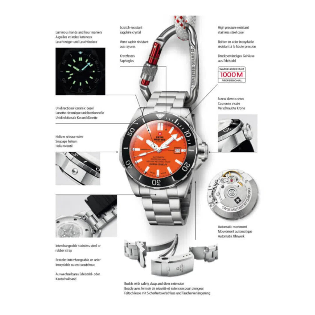 Swiss Military (by Chrono) Diver 1000 Special Edition - SMA34092.03-chronolounge