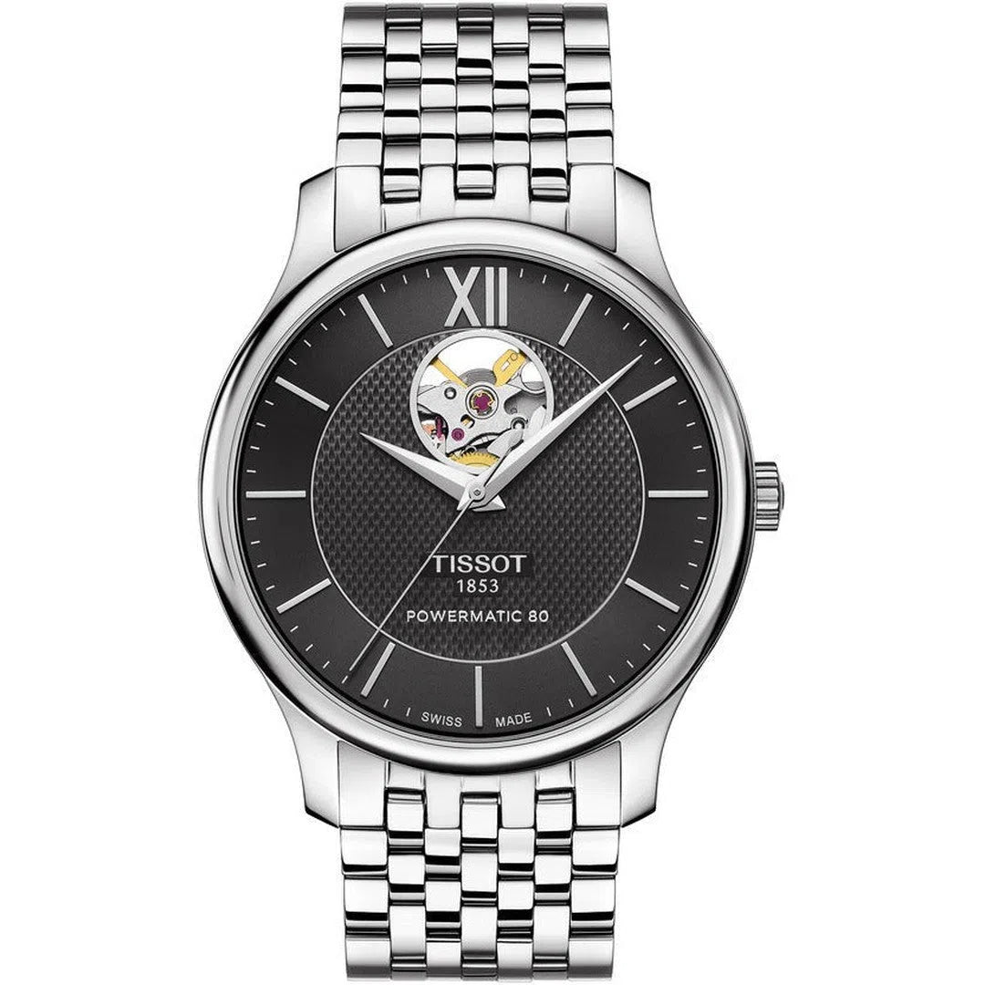 Tissot Tradition Automatic Open Heart - T063.907.11.058.00-chronolounge