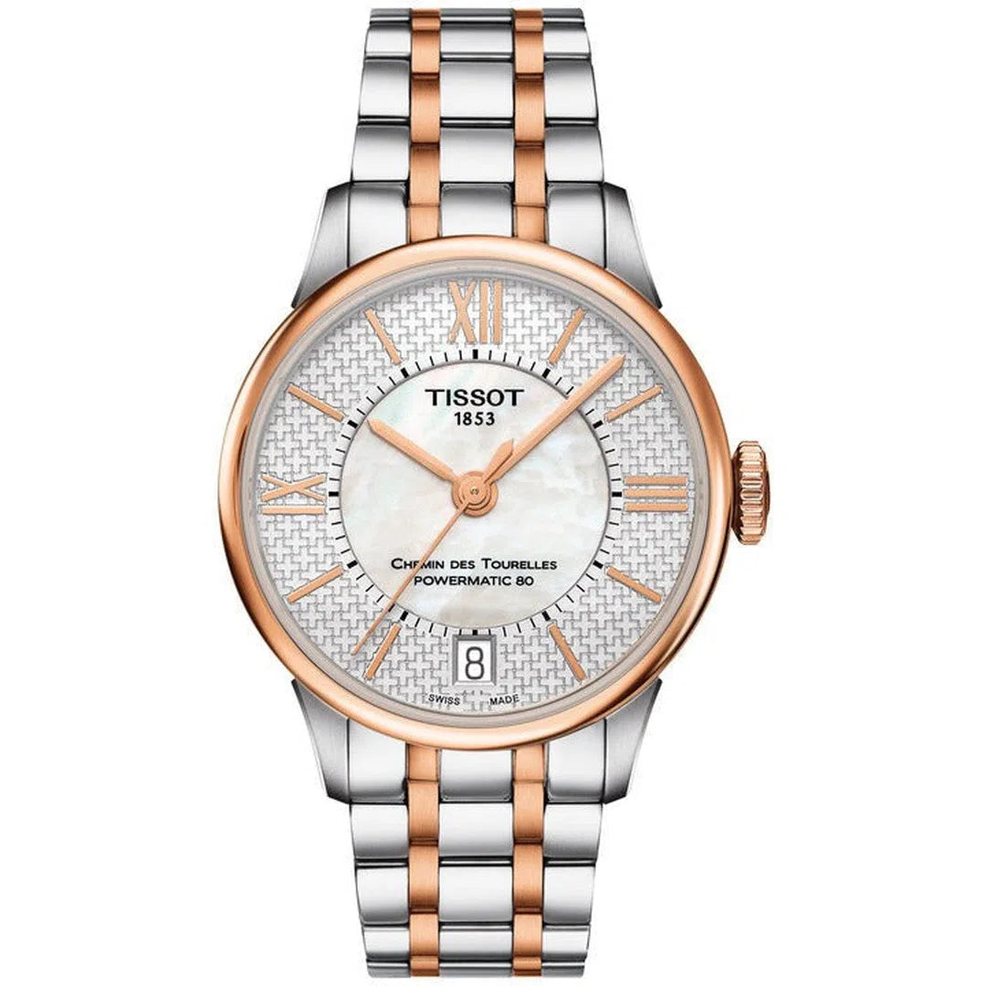 Tissot Chemin Des Tourelles Powermatic 80 Helvetia Swiss Edition Lady - T099.207.22.118.01-chronolounge