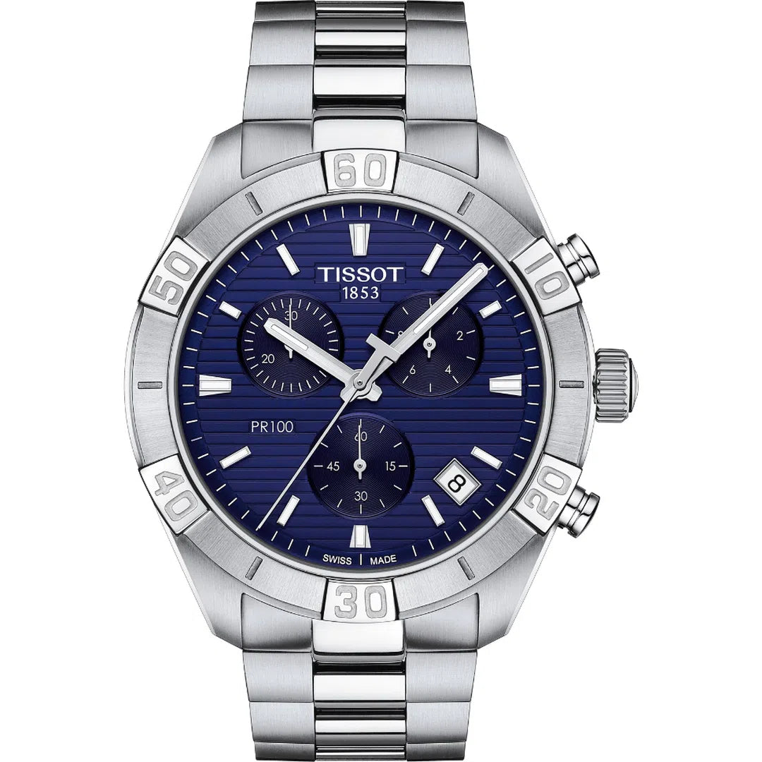 Tissot Pr 100 Quartz Chronograph Gent - T101.617.11.041.00-chronolounge