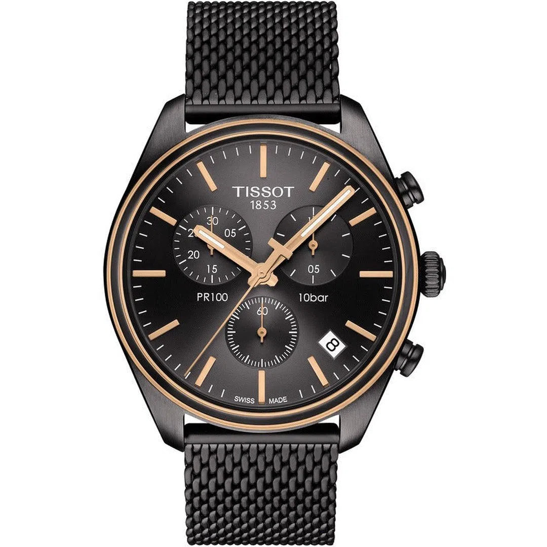 Tissot Pr 100 Quartz Chronograph Gent - T101.417.23.061.00-chronolounge