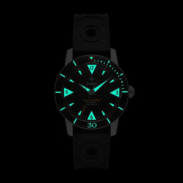 Zodiac Super Sea Wolf 53 Skin Automatic - ZO9214-chronolounge