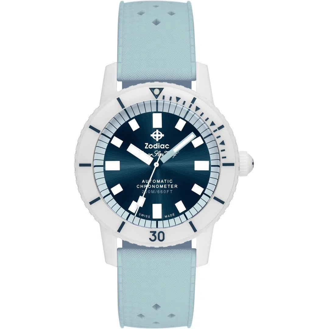 Zodiac Super Sea Wolf Ceramic Compression Diver Automatic - ZO9590-chronolounge