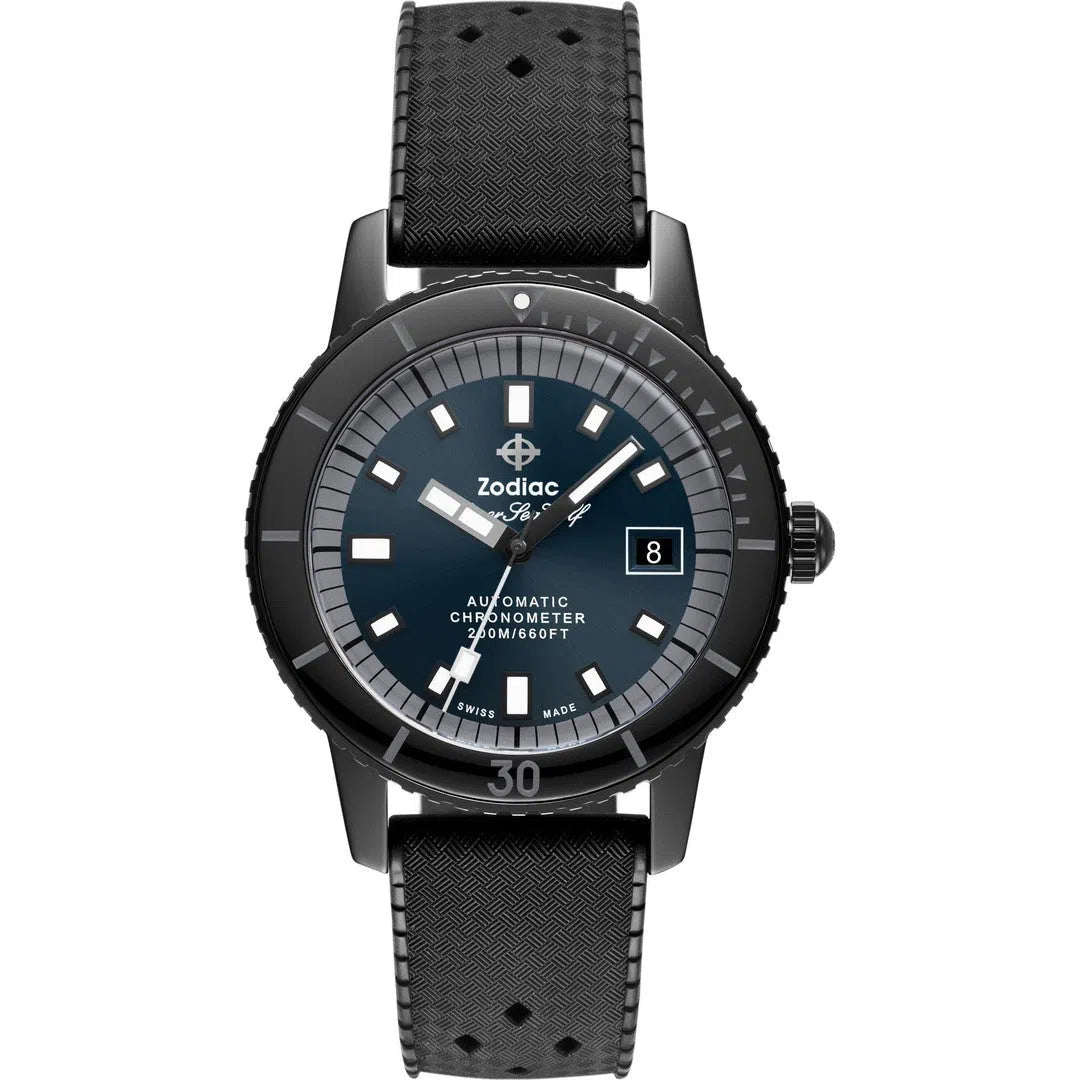 Zodiac Super Sea Wolf Ceramic - ZO9595-chronolounge