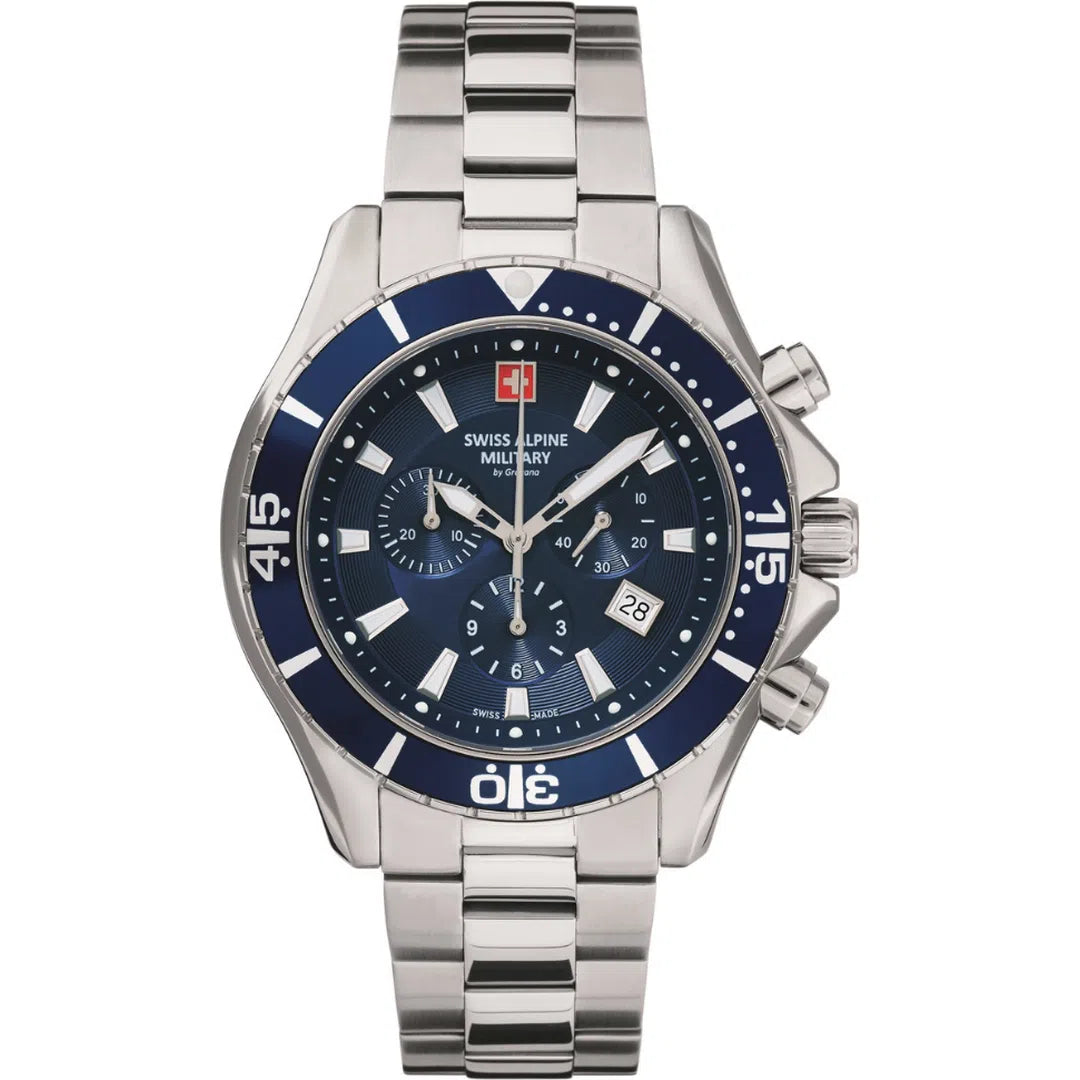 Swiss Alpine Military Aquatech Chrono - 7040.9135-chronolounge